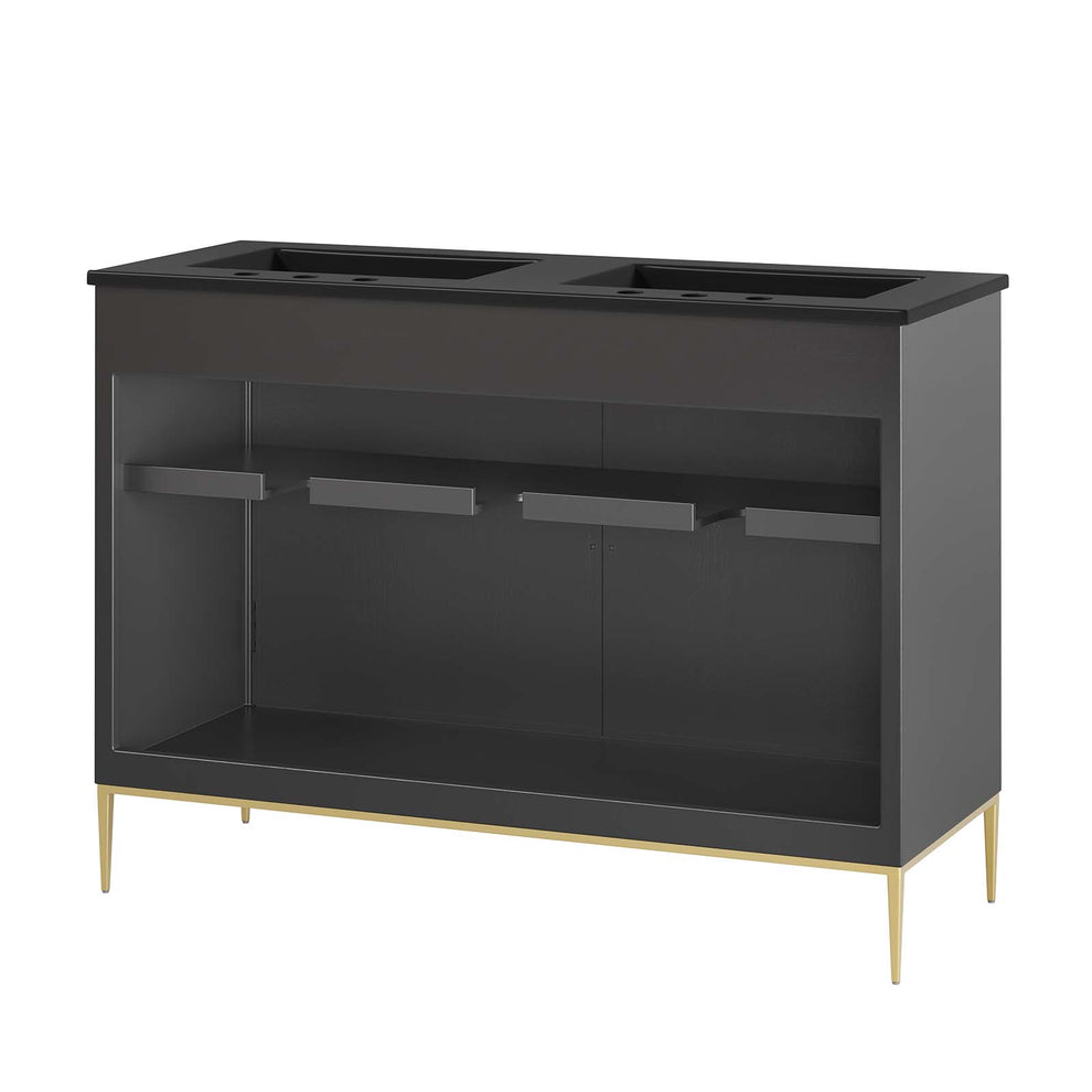Awaken 48" Double Sink Bathroom Vanity By Modway - EEI-6307 | Bathroom Accessories | Modishstore - 6