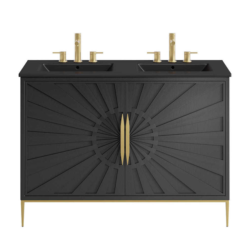 Awaken 48" Double Sink Bathroom Vanity By Modway - EEI-6307 | Bathroom Accessories | Modishstore - 8