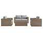 Convene Outdoor Patio Outdoor Patio 4-Piece Furniture Set By Modway - EEI-6328 | Outdoor Sofas, Loveseats & Sectionals | Modishstore - 6