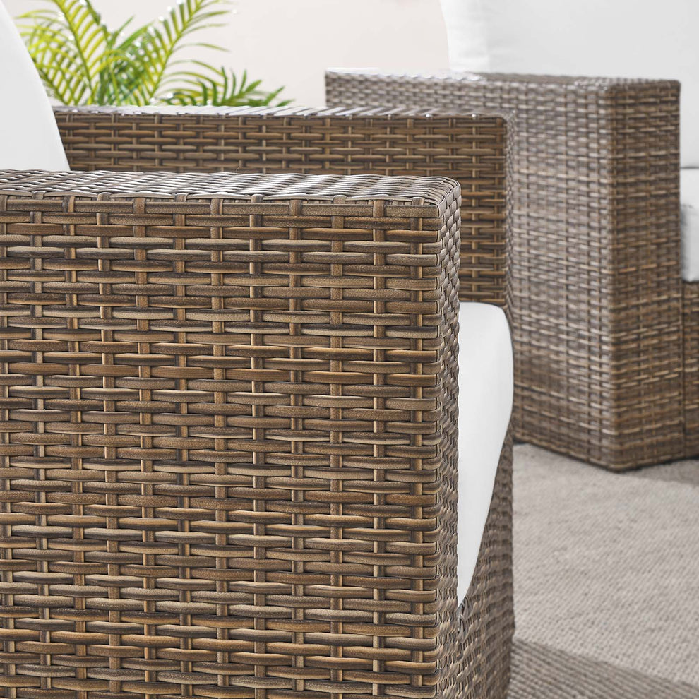 Convene Outdoor Patio Outdoor Patio 4-Piece Furniture Set By Modway - EEI-6328 | Outdoor Sofas, Loveseats & Sectionals | Modishstore - 16