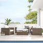 Convene Outdoor Patio Outdoor Patio 4-Piece Furniture Set By Modway - EEI-6328 | Outdoor Sofas, Loveseats & Sectionals | Modishstore - 17