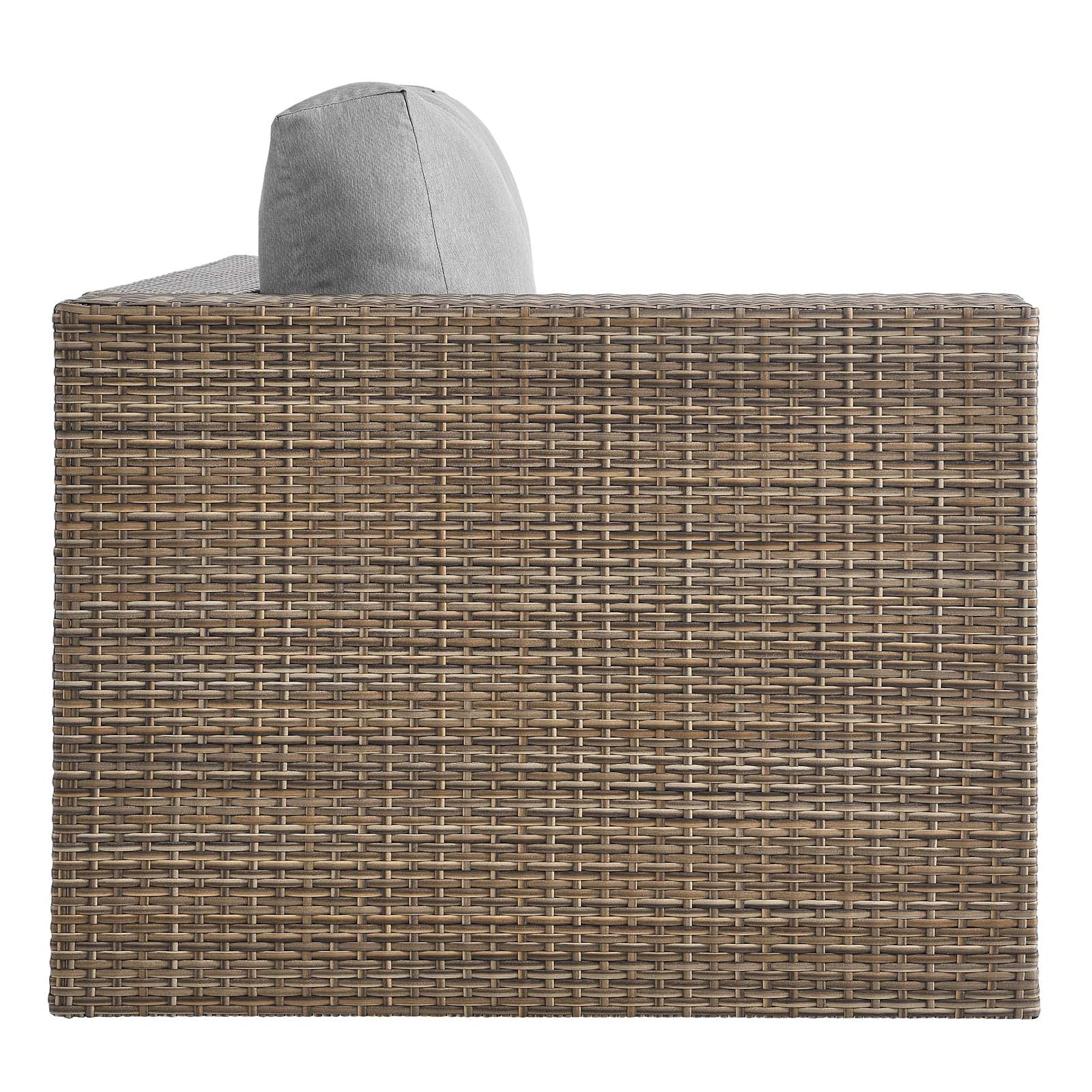 Convene Outdoor Patio Outdoor Patio L-Shaped Sectional Sofa By Modway - EEI-6329 | Outdoor Sofas, Loveseats & Sectionals | Modishstore - 5