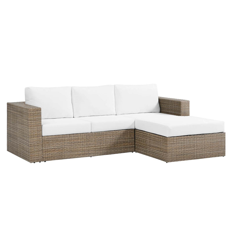 Convene Outdoor Patio Outdoor Patio L-Shaped Sectional Sofa By Modway - EEI-6329 | Outdoor Sofas, Loveseats & Sectionals | Modishstore - 10