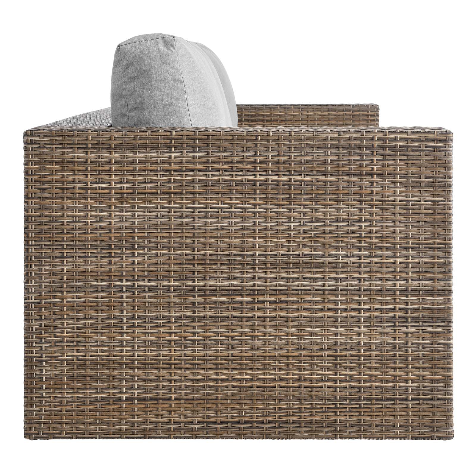 Convene Outdoor Patio Outdoor Patio 5-Piece Furniture Set By Modway - EEI-6331 | Outdoor Sofas, Loveseats & Sectionals | Modishstore - 11