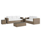 Convene Outdoor Patio Outdoor Patio 5-Piece Furniture Set By Modway - EEI-6331 | Outdoor Sofas, Loveseats & Sectionals | Modishstore - 16