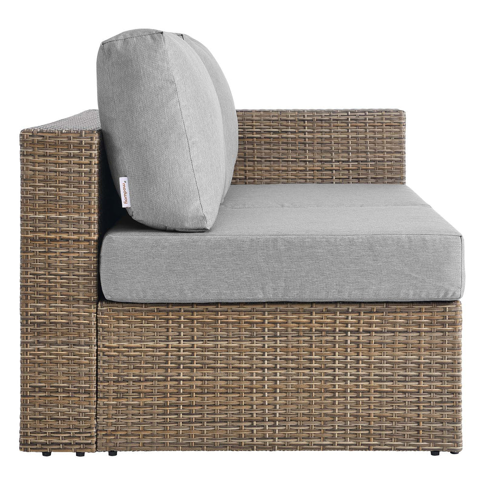 Convene Outdoor Patio Outdoor Patio Sectional Sofa and Ottoman Set By Modway - EEI-6332 | Outdoor Sofas, Loveseats & Sectionals | Modishstore - 8