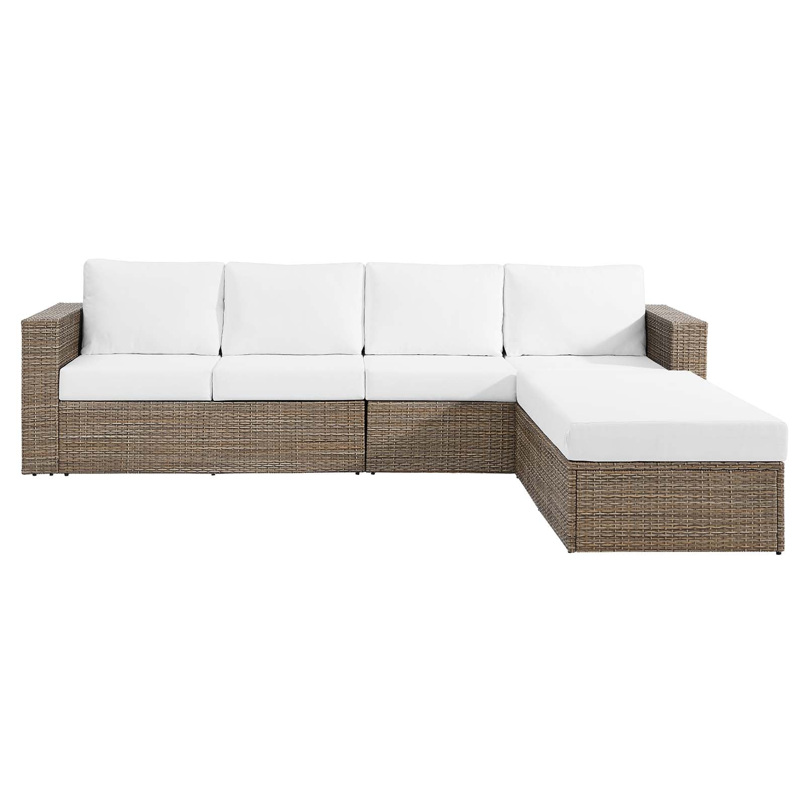 Convene Outdoor Patio Outdoor Patio Sectional Sofa and Ottoman Set By Modway - EEI-6332 | Outdoor Sofas, Loveseats & Sectionals | Modishstore - 18