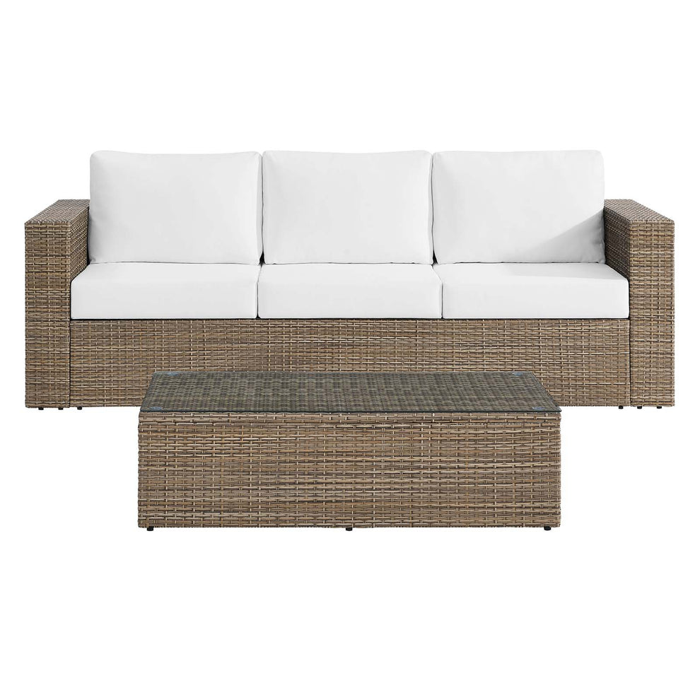 Convene Outdoor Patio Outdoor Patio 2-Piece Furniture Set By Modway - EEI-6333 | Outdoor Sofas, Loveseats & Sectionals | Modishstore - 12