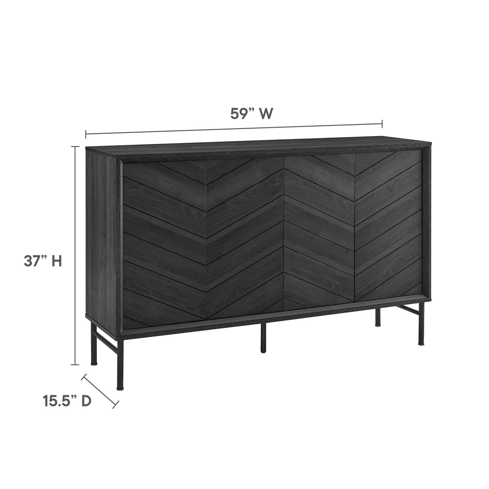 Harper Chevron Sideboard By Modway - EEI-6336 – Modish Store