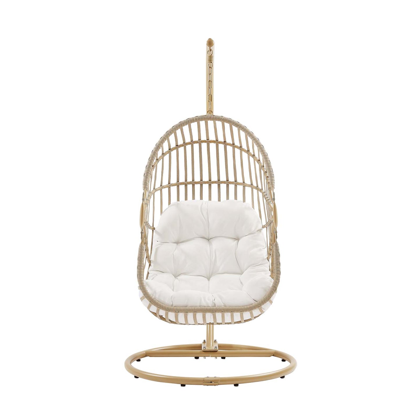 Amalie Wicker Rattan Outdoor Patio Rattan Swing Chair By Modway - EEI-6337 | Outdoor Porch Swings | Modishstore - 6