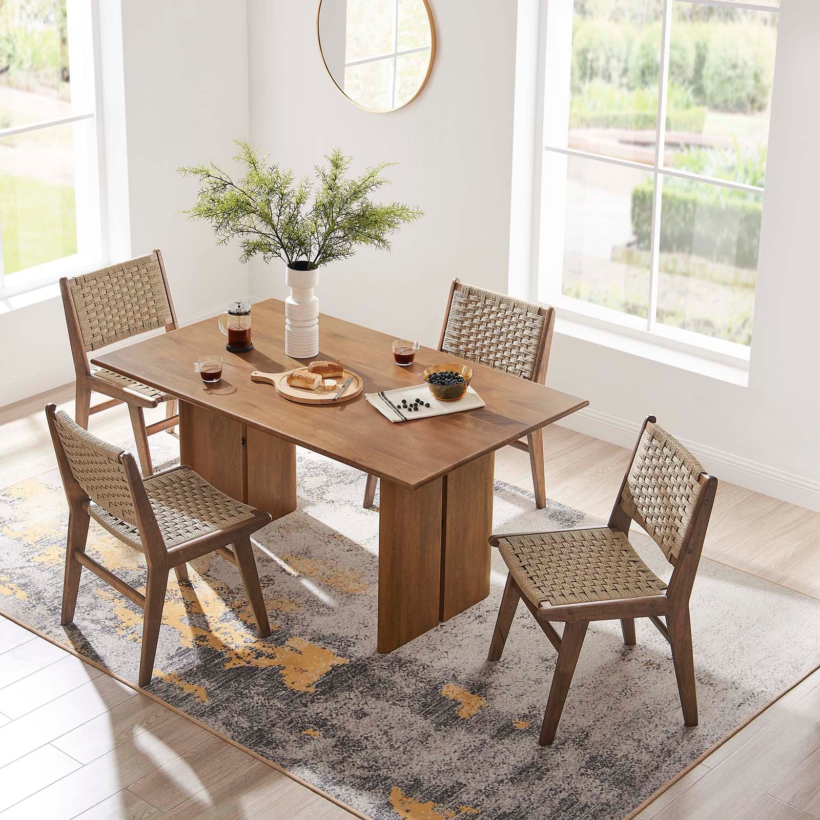 Amistad 60" Wood Dining Table By Modway - EEI-6338 | Dining Tables | Modishstore - 11