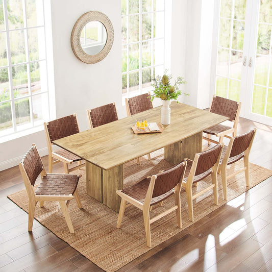 Amistad 86" Wood Dining Table By Modway - EEI-6340 | Dining Tables | Modishstore - 1