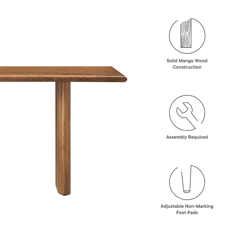 Amistad 58" Wood Bench By Modway - EEI-6344 | Benches | Modishstore - 17