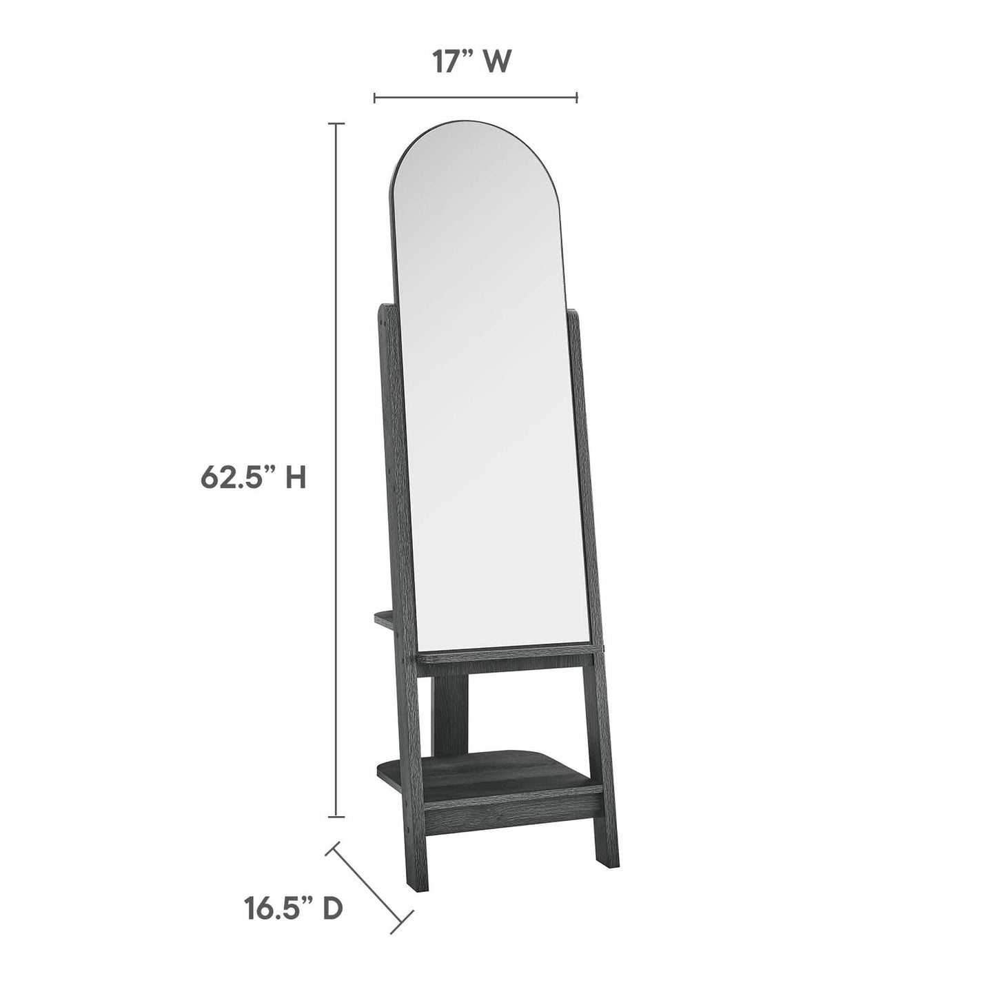 Ascend Standing Mirror By Modway - EEI-6346 | Mirrors | Modishstore - 9