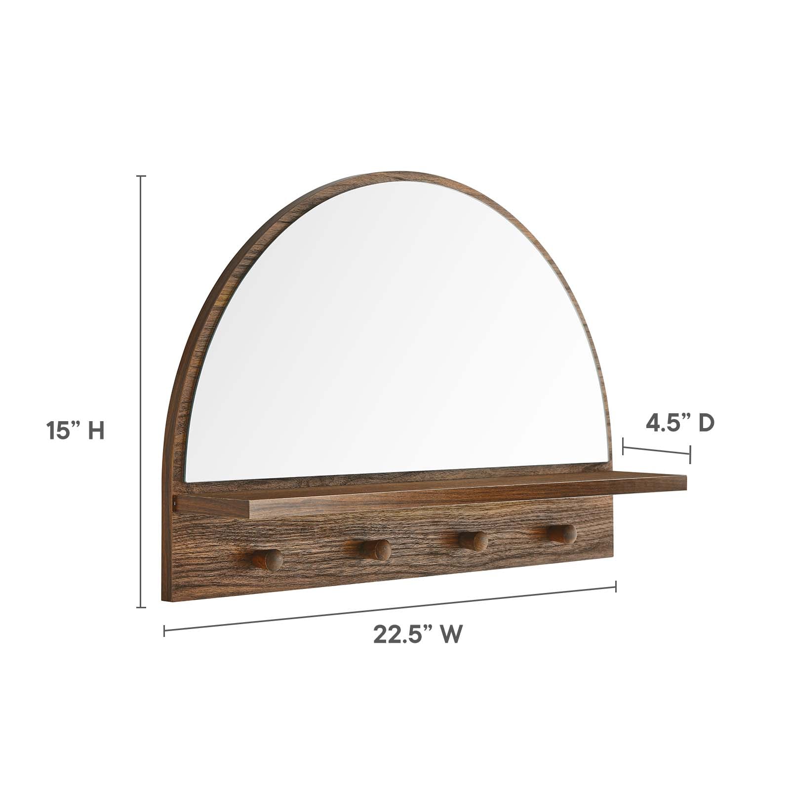 Moonbeam Arched Mirror By Modway - EEI-6350 | Mirrors | Modishstore - 15