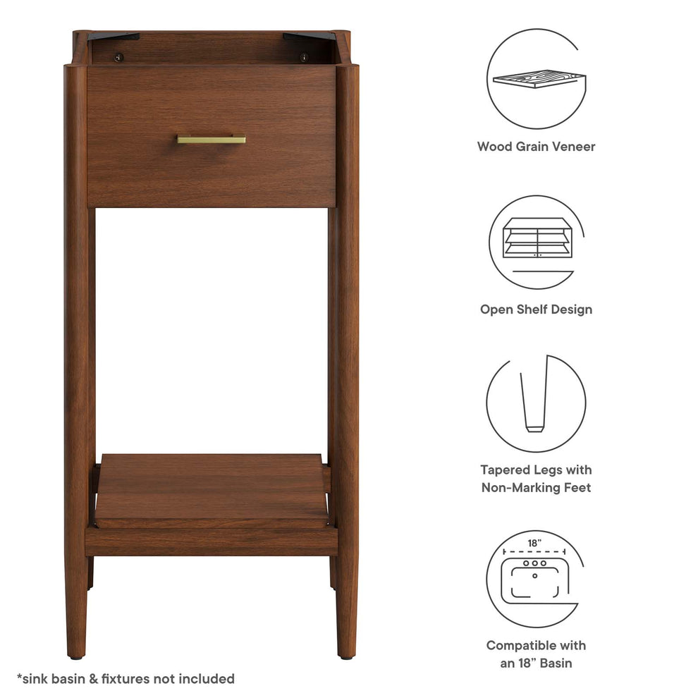 Zaire 18" Bathroom Vanity Cabinet (Sink Basin Not Included) By Modway - EEI-6351 | Bathroom Accessories | Modishstore - 15