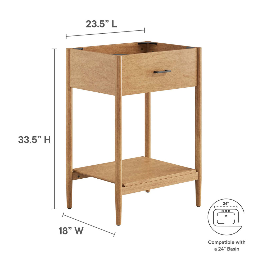 Zaire 24" Bathroom Vanity Cabinet (Sink Basin Not Included) By Modway - EEI-6352 | Bathroom Accessories | Modishstore - 8