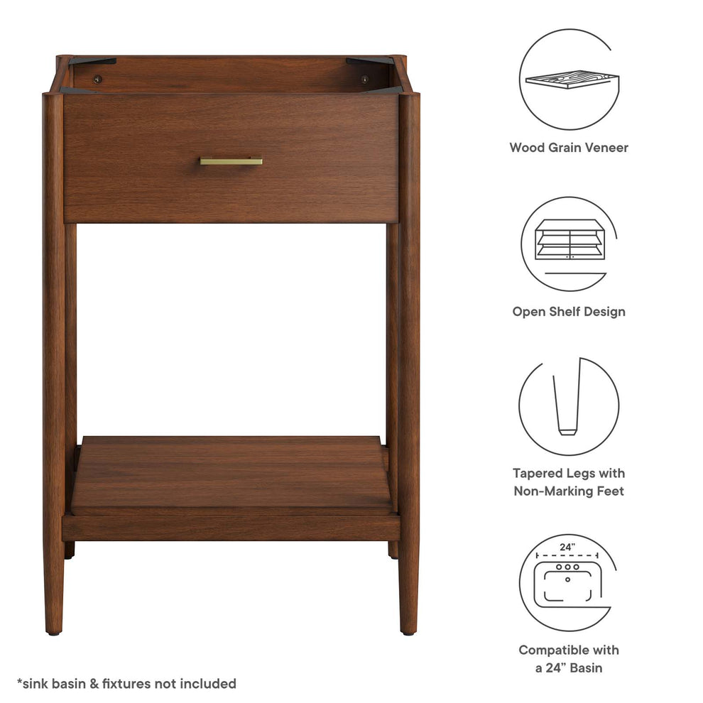 Zaire 24" Bathroom Vanity Cabinet (Sink Basin Not Included) By Modway - EEI-6352 | Bathroom Accessories | Modishstore - 15