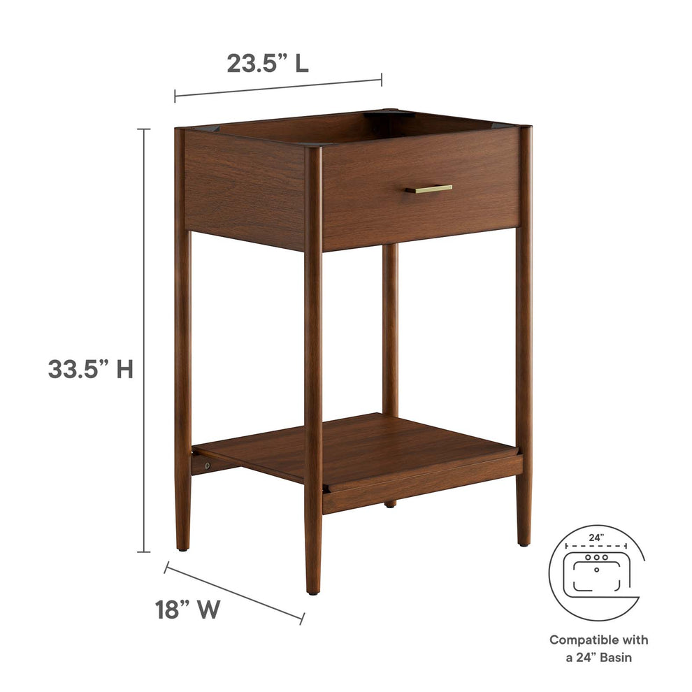 Zaire 24" Bathroom Vanity Cabinet (Sink Basin Not Included) By Modway - EEI-6352 | Bathroom Accessories | Modishstore - 16