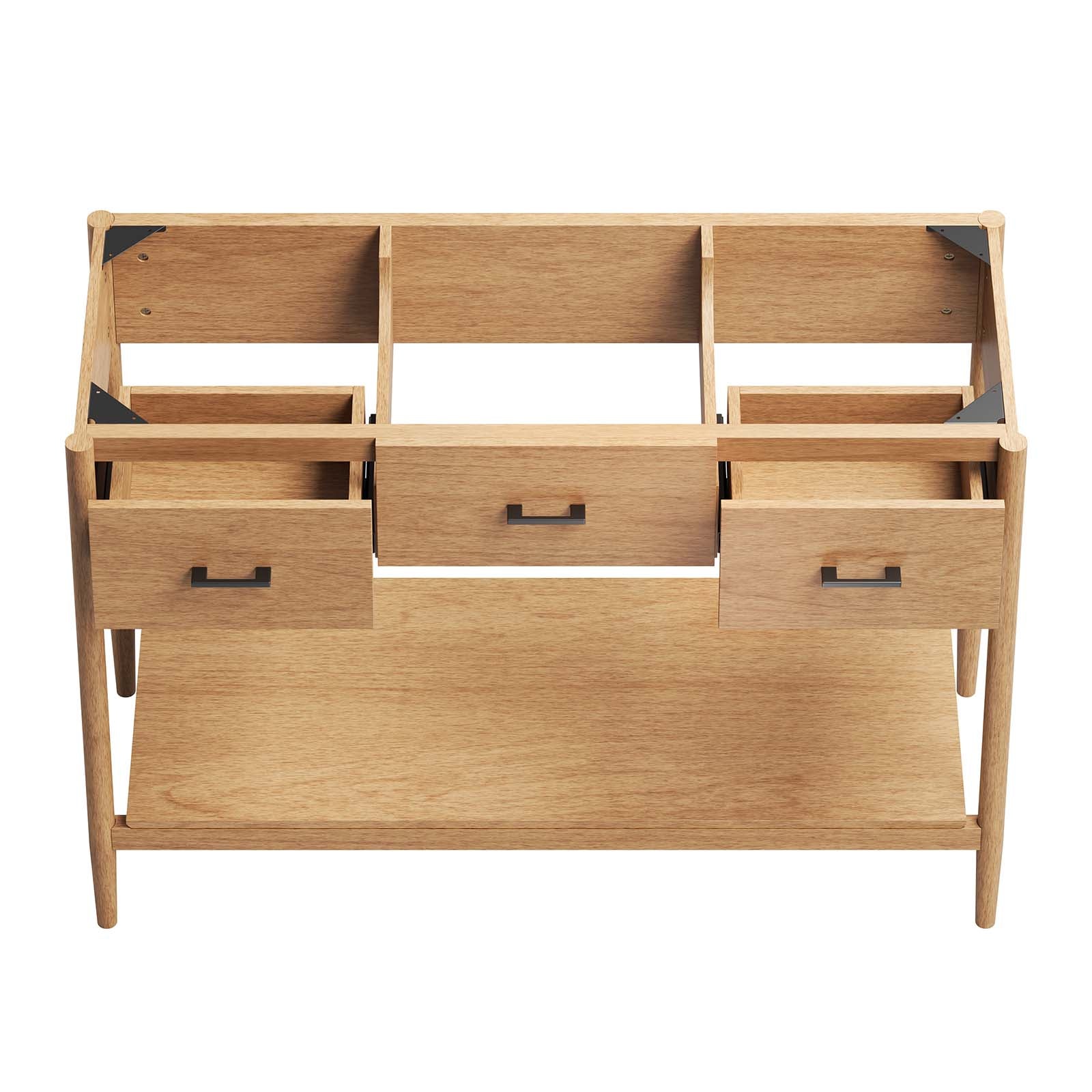 Zaire 48” Single Sink Compatible Bathroom Vanity Cabinet (Sink Basin Not Included) By Modway - EEI-6355 | Bathroom Accessories | Modishstore - 6