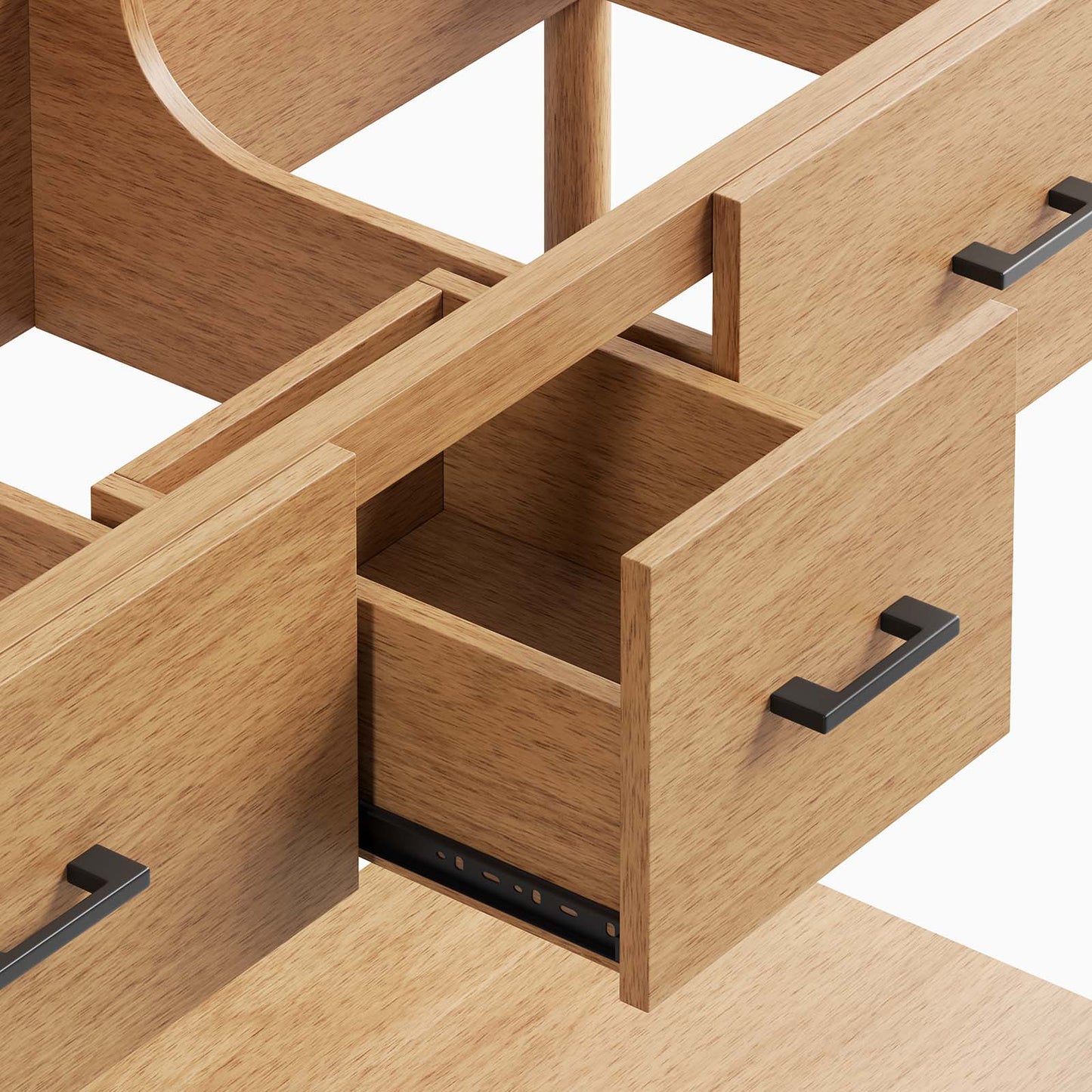 Zaire 48” Double Sink Compatible Bathroom Vanity Cabinet (Sink Basin Not Included) By Modway - EEI-6356 | Bathroom Accessories | Modishstore - 8