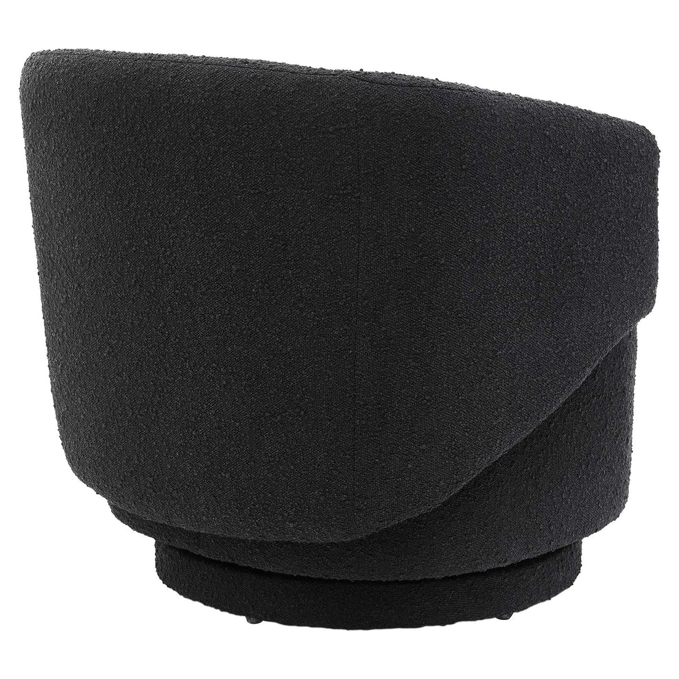 Celestia Boucle Fabric Fabric and Wood Swivel Chair By Modway - EEI-6357 | Lounge Chairs | Modishstore - 3