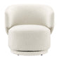 Celestia Boucle Fabric Fabric and Wood Swivel Chair By Modway - EEI-6357 | Lounge Chairs | Modishstore - 12