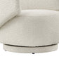 Celestia Boucle Fabric Fabric and Wood Swivel Chair By Modway - EEI-6357 | Lounge Chairs | Modishstore - 13