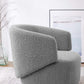 Celestia Boucle Fabric Fabric and Wood Swivel Chair By Modway - EEI-6357 | Lounge Chairs | Modishstore - 24