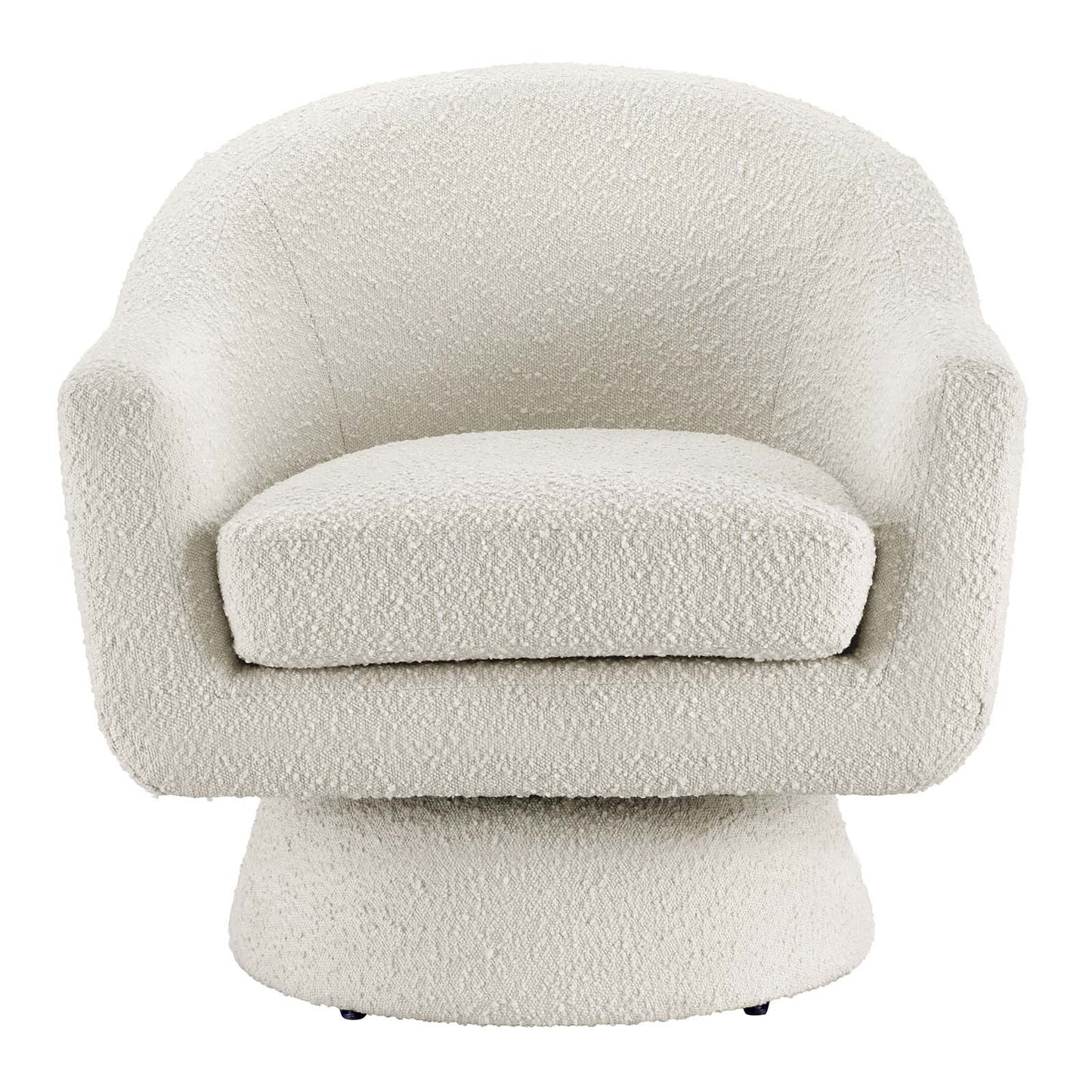 Astral Boucle Fabric Boucle Fabric Swivel Chair By Modway - EEI-6359 | Armchairs | Modishstore - 4