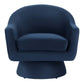 Astral Performance Velvet Fabric and Wood Swivel Chair By Modway - EEI-6360 | Armchairs | Modishstore - 12