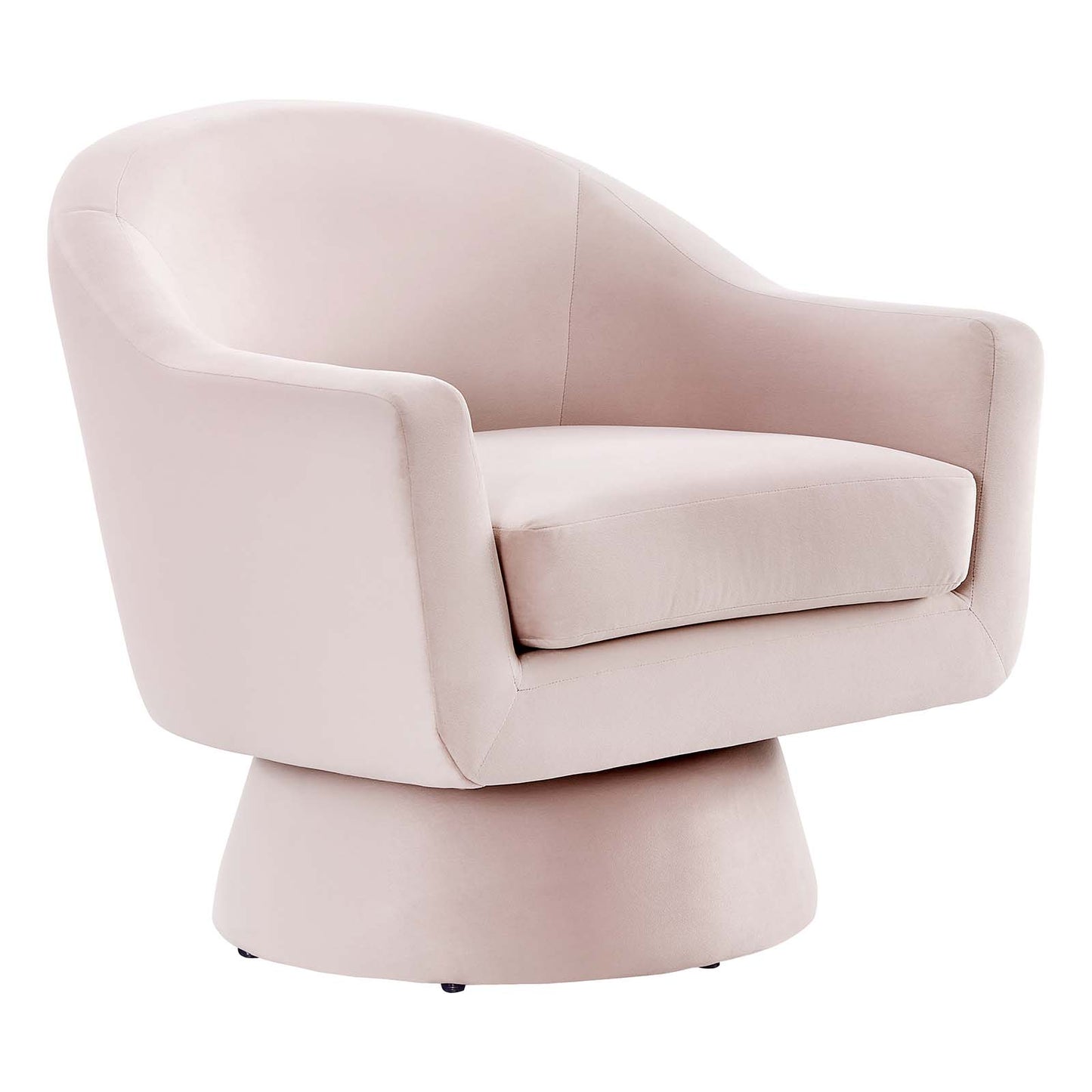 Astral Performance Velvet Fabric and Wood Swivel Chair By Modway - EEI-6360 | Armchairs | Modishstore - 17