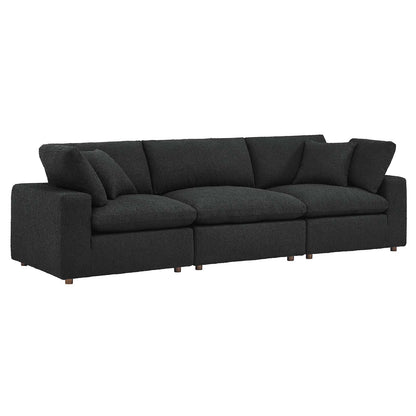 Commix Down Filled Overstuffed Boucle Fabric 3-Seater Sofa By Modway - EEI-6362 | Sofas | Modishstore - 2