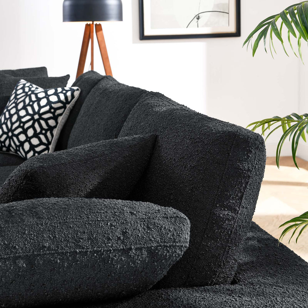 Commix Down Filled Overstuffed Boucle Fabric 3-Seater Sofa By Modway - EEI-6362 | Sofas | Modishstore - 5