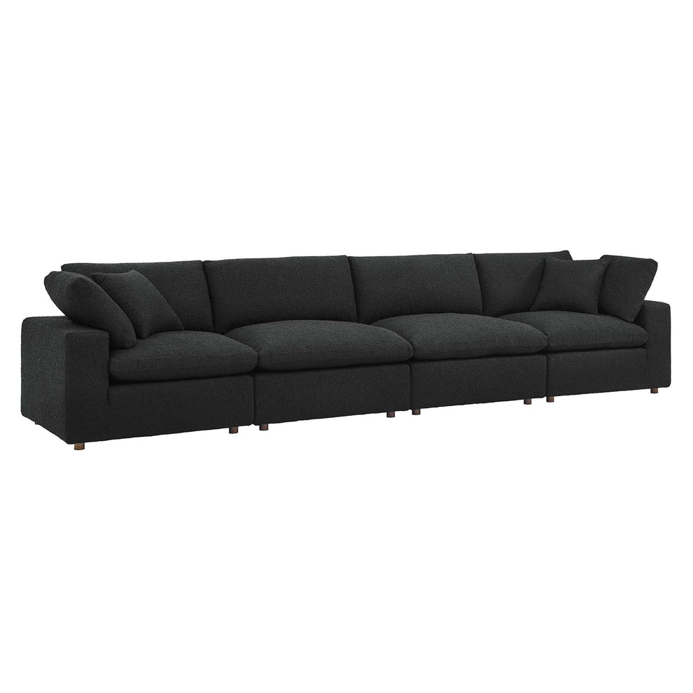 Commix Down Filled Overstuffed Boucle Fabric 4-Seater Sofa By Modway - EEI-6364 | Sofas | Modishstore - 2
