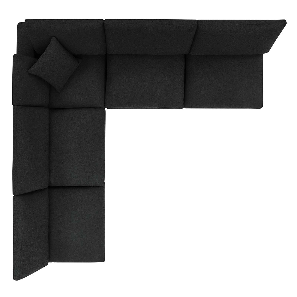 Commix Down Filled Overstuffed Boucle Fabric 5-Piece Sectional Sofa By Modway - EEI-6367 | Sectional | Modishstore - 3