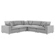 Commix Down Filled Overstuffed Boucle 5-Piece Sectional Sofa By Modway - EEI-6368 | Sectional | Modishstore - 11
