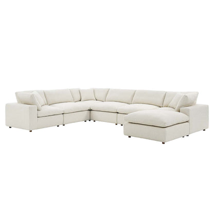 Commix Down Filled Overstuffed Boucle 7-Piece Sectional Sofa By Modway - EEI-6370 | Sectional | Modishstore - 6