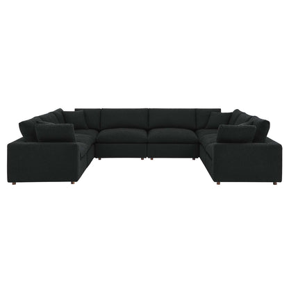 Commix Down Filled Overstuffed Boucle Fabric 8-Piece Sectional Sofa By Modway - EEI-6371 | Sectional | Modishstore - 2