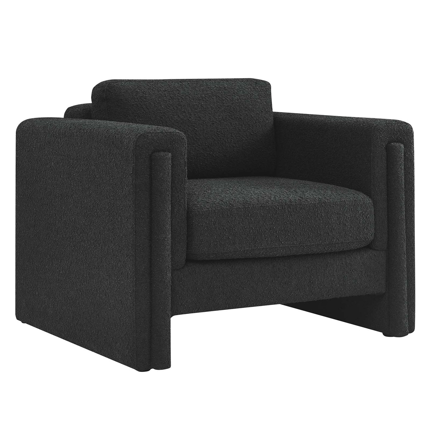 Visible Boucle Fabric Armchair By Modway - EEI-6374 | Armchairs | Modishstore - 2