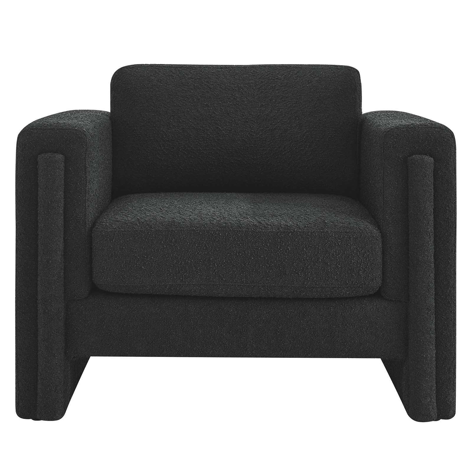Visible Boucle Fabric Armchair By Modway - EEI-6374 | Armchairs | Modishstore - 5