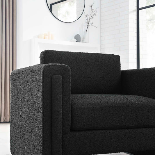 Visible Boucle Fabric Armchair By Modway - EEI-6374 | Armchairs | Modishstore - 1