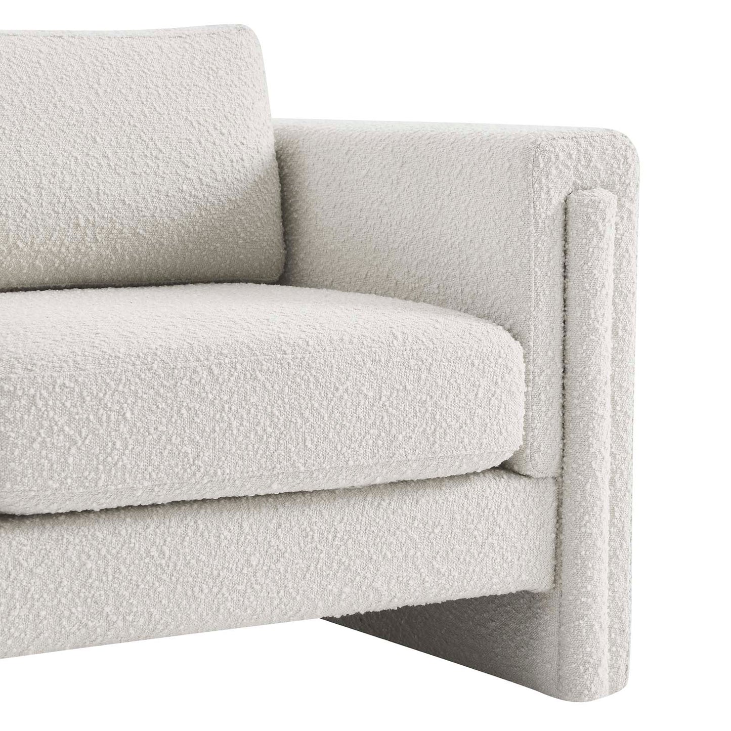 Visible Boucle Fabric Armchair By Modway - EEI-6374 | Armchairs | Modishstore - 14