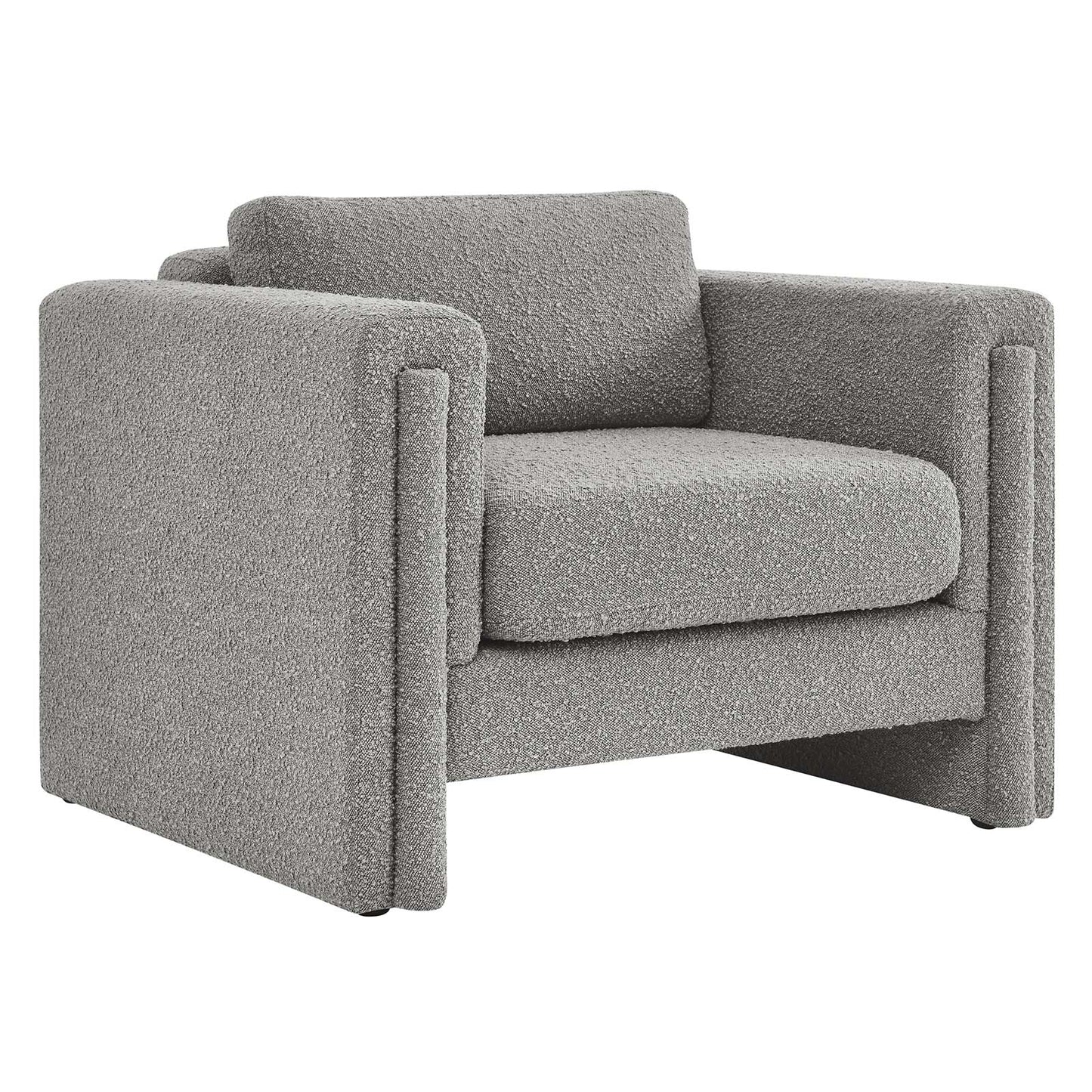 Visible Boucle Fabric Armchair By Modway - EEI-6374 | Armchairs | Modishstore - 18