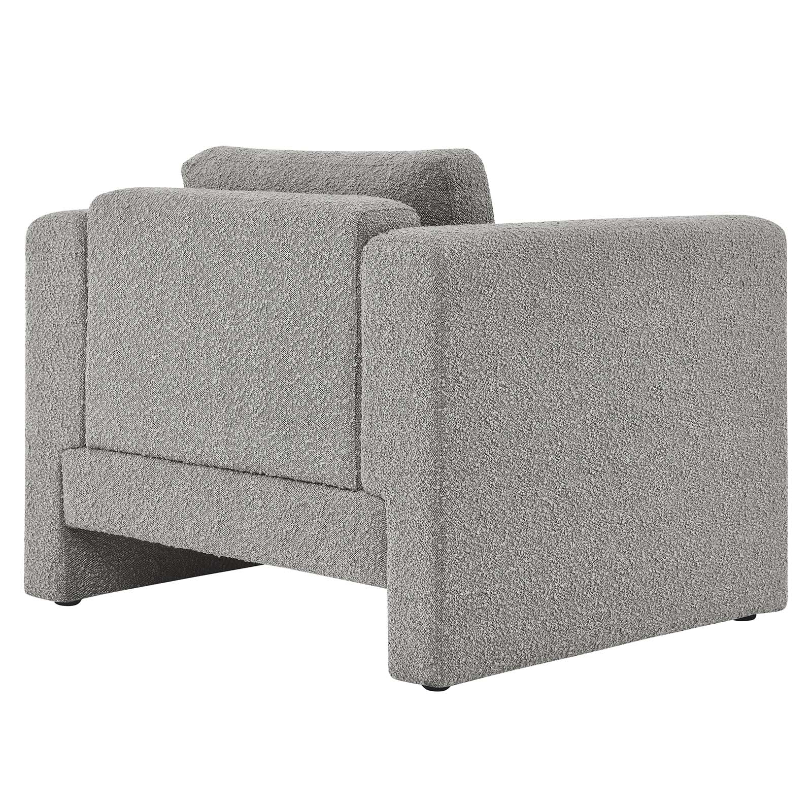 Visible Boucle Fabric Armchair By Modway - EEI-6374 | Armchairs | Modishstore - 20