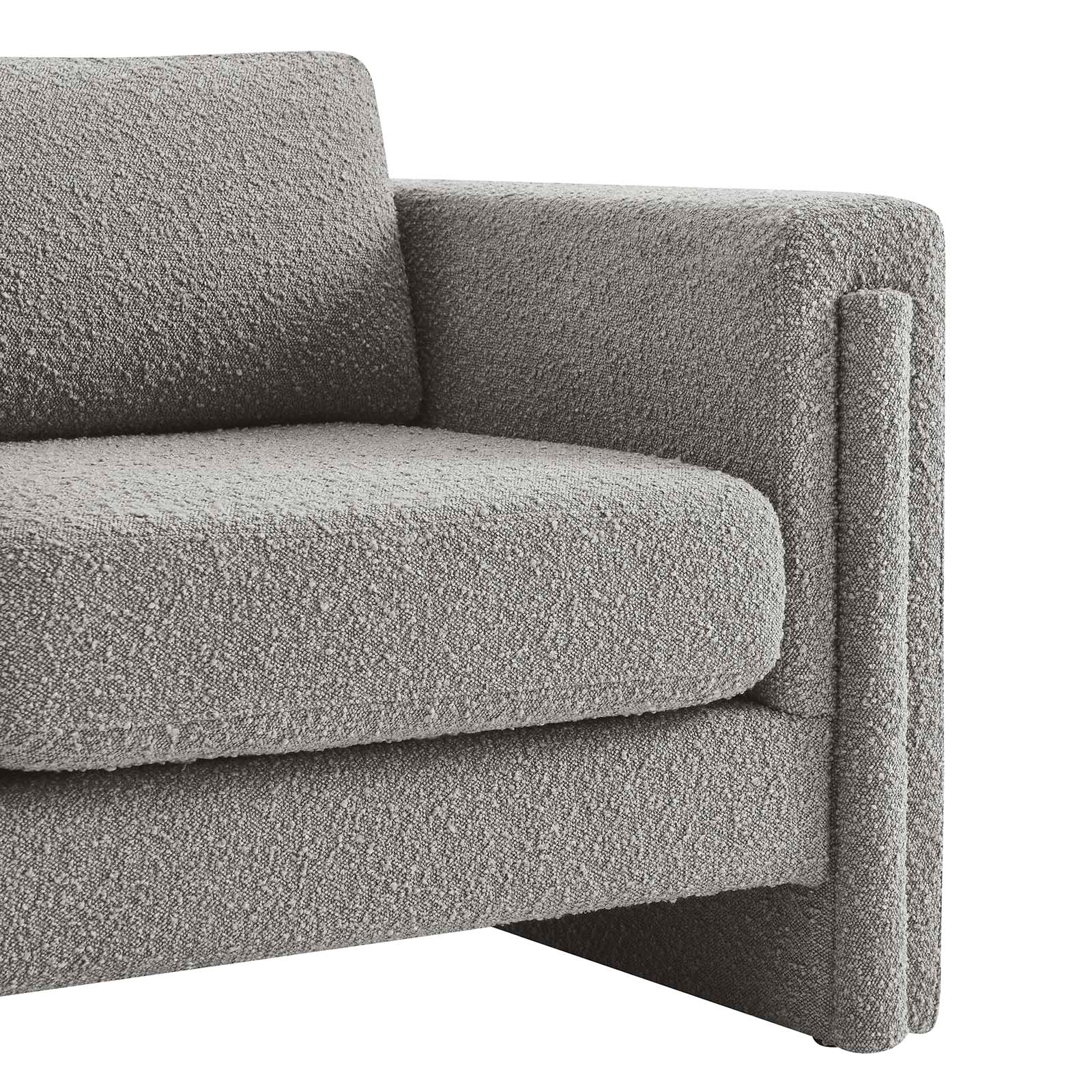 Visible Boucle Fabric Armchair By Modway - EEI-6374 | Armchairs | Modishstore - 22