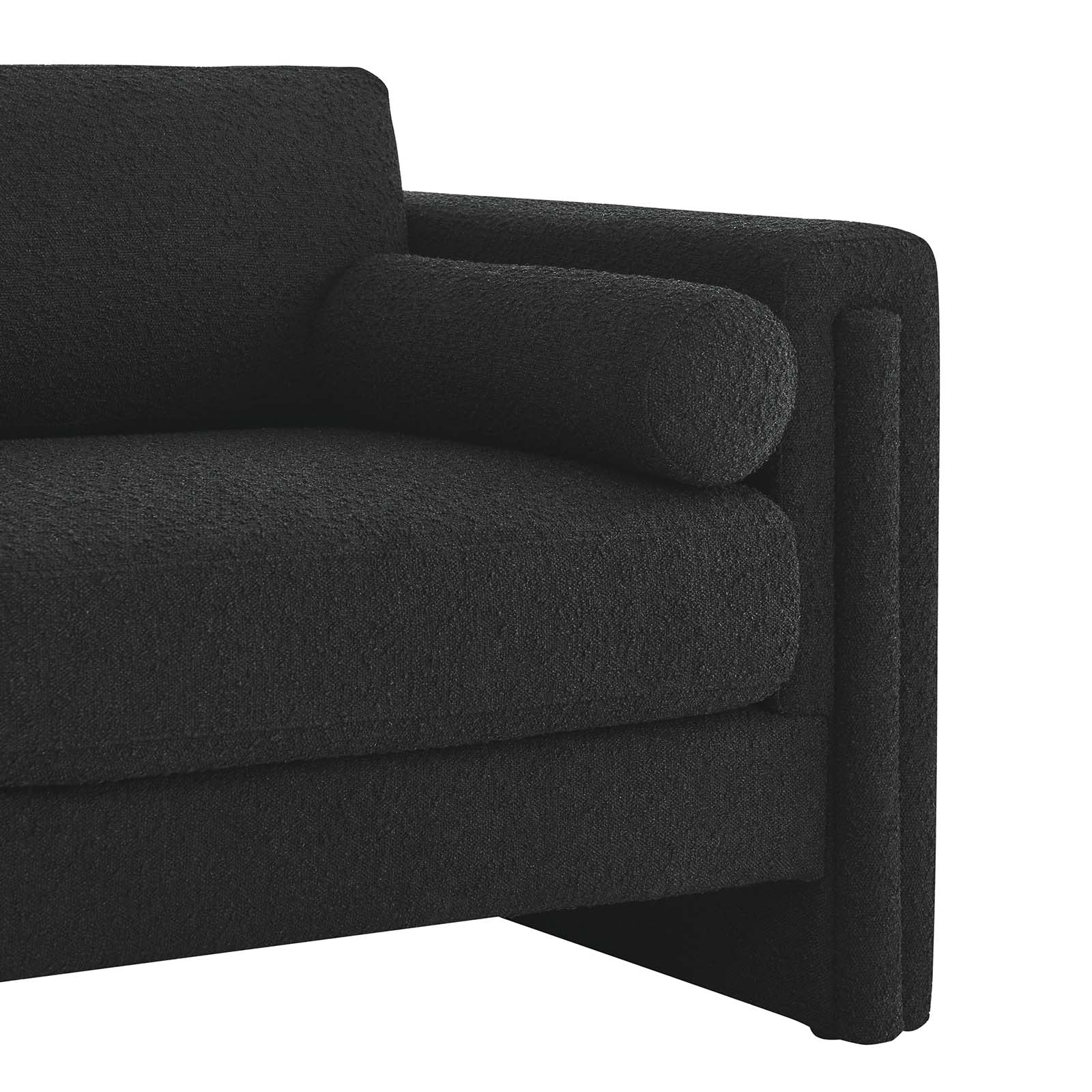 Visible Boucle Fabric Loveseat By Modway - EEI-6376 | Loveseats | Modishstore - 6