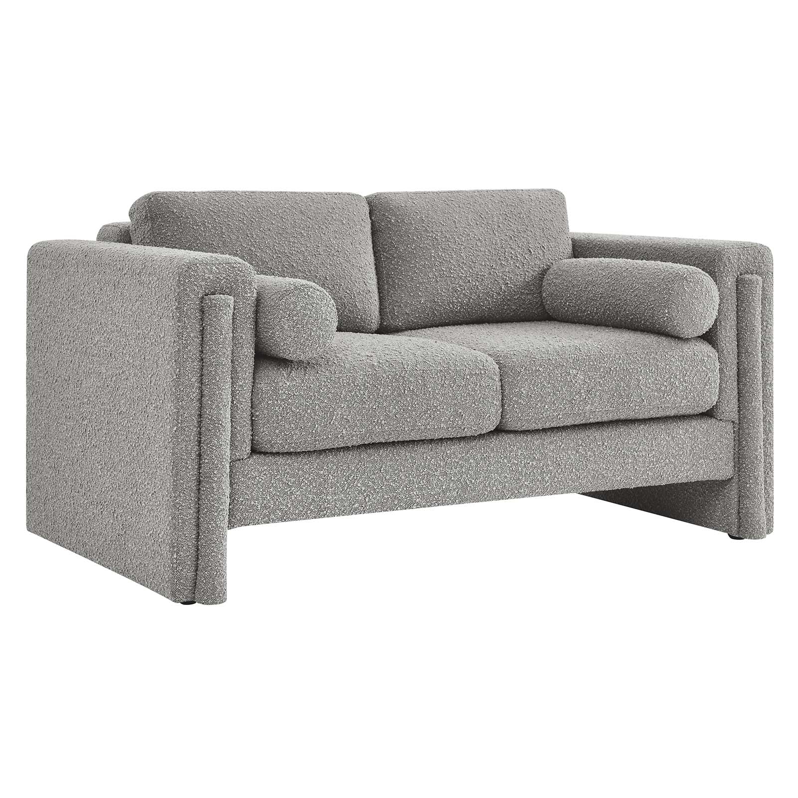 Visible Boucle Fabric Loveseat By Modway - EEI-6376 | Loveseats | Modishstore - 18