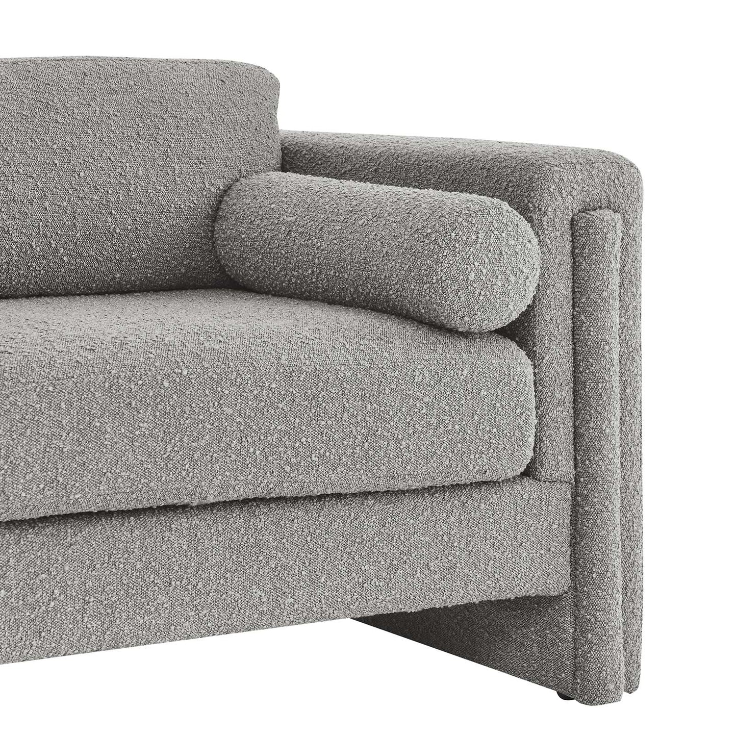 Visible Boucle Fabric Loveseat By Modway - EEI-6376 | Loveseats | Modishstore - 22