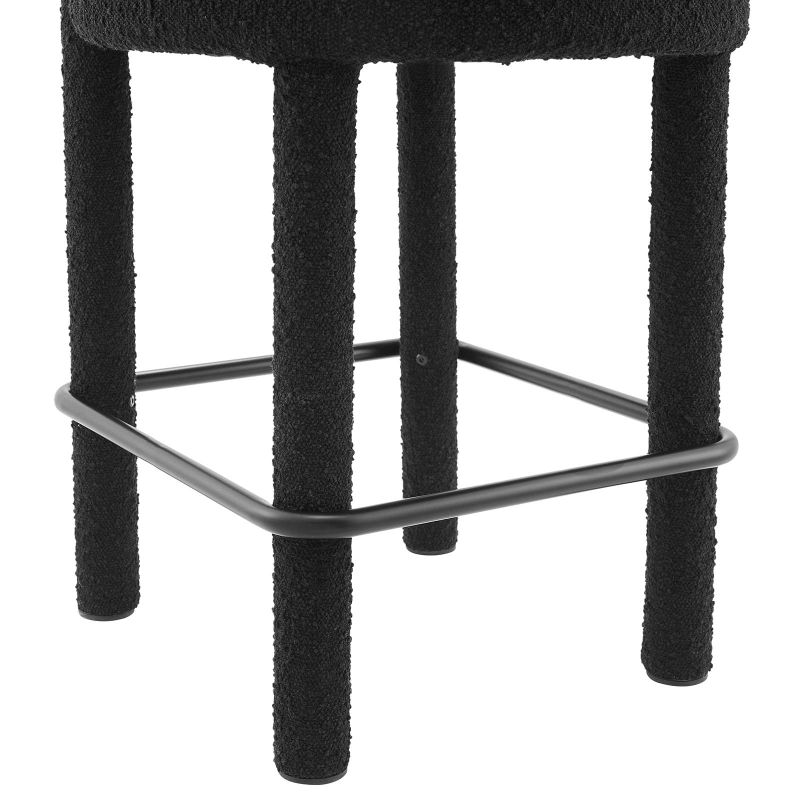 Toulouse Boucle Fabric Counter Stool By Modway - EEI-6383 | Counter Stools | Modishstore - 6